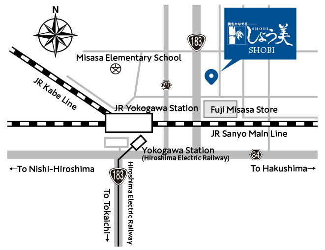 SHOBI Access Map